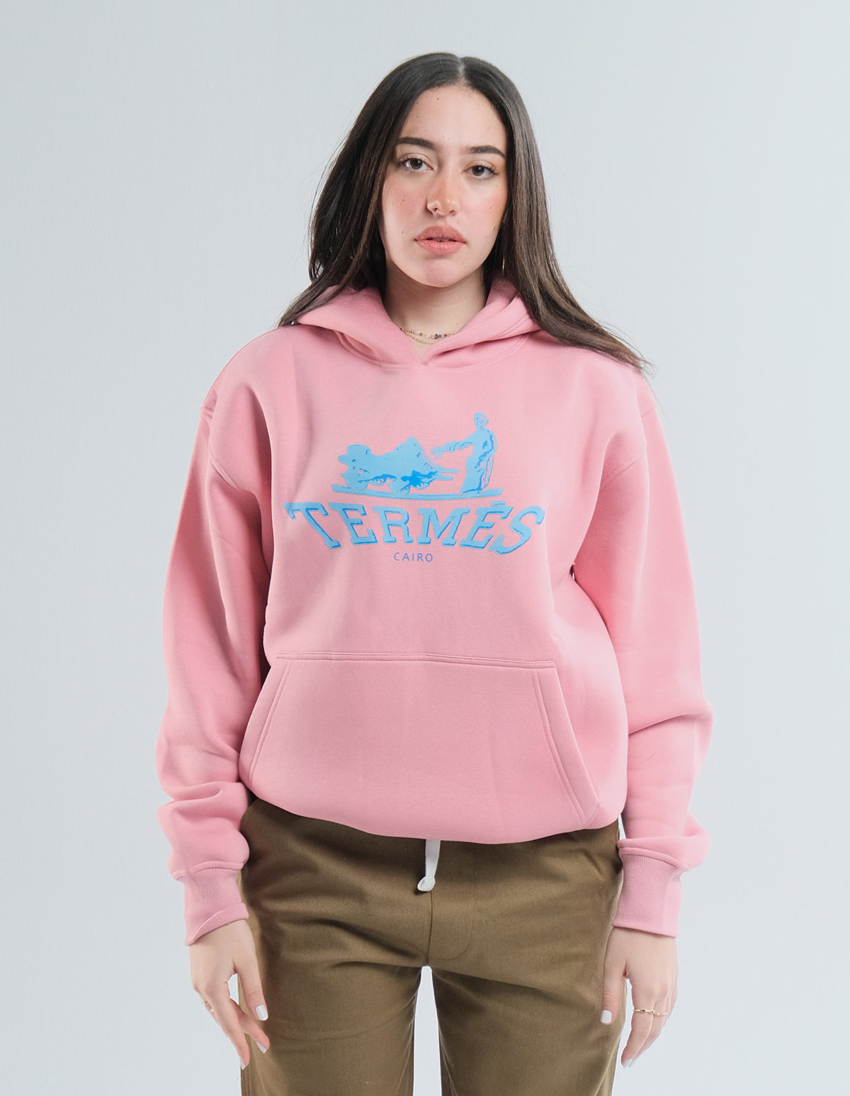 Kith pink online hoodie