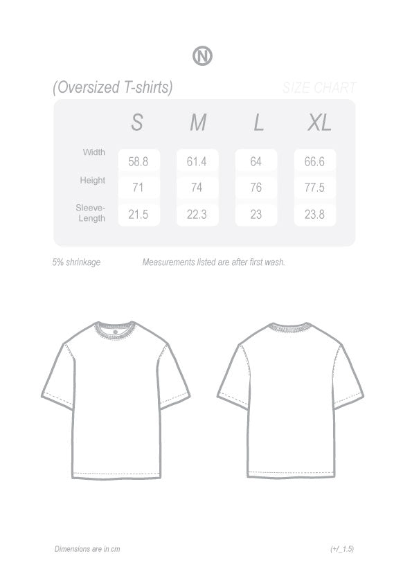 Market Oversized T-shirt