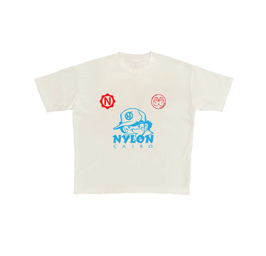 AGP x Nylon “Nasr white tee”