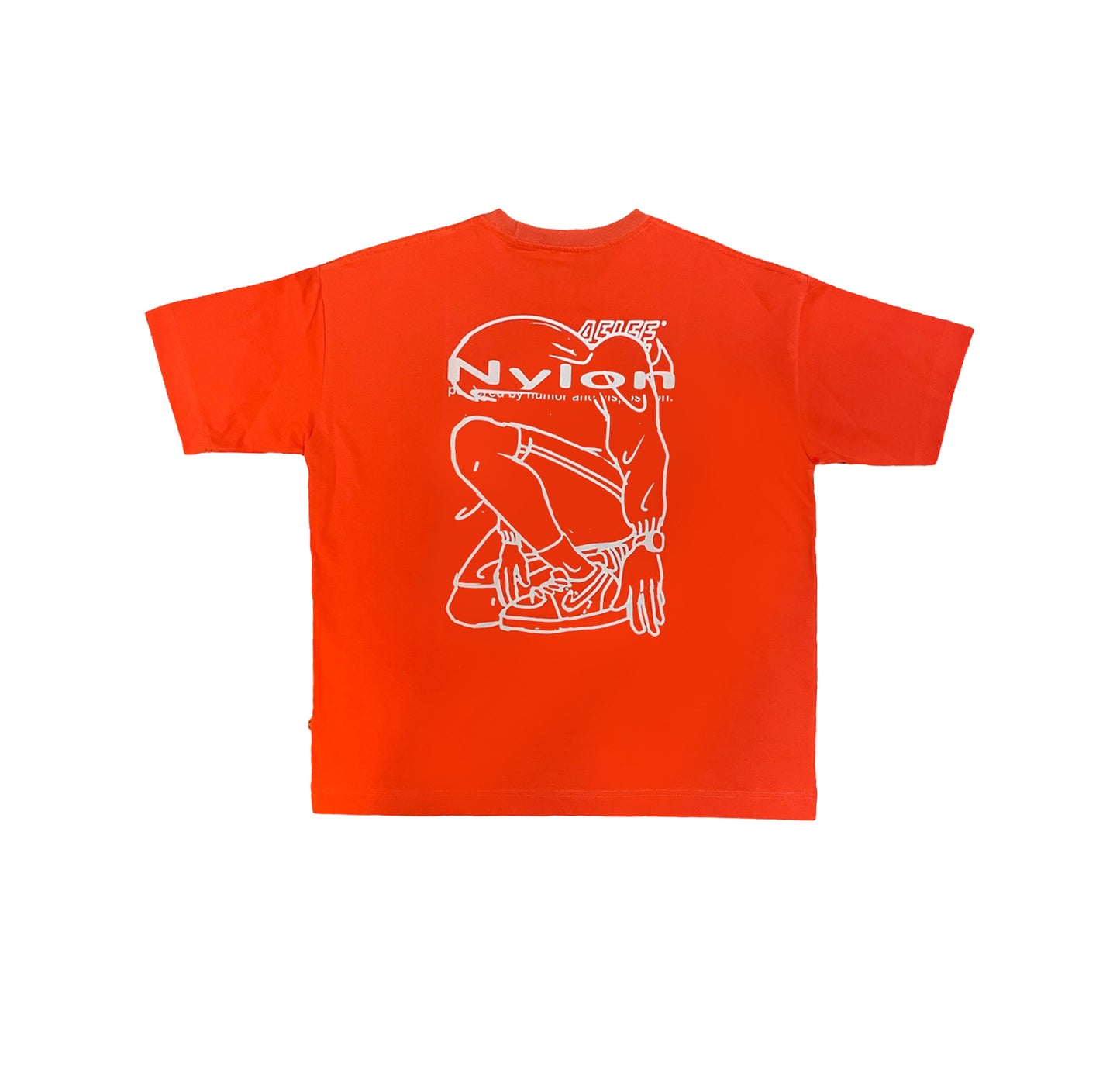 Nylon Athletic Oranje T-shirt