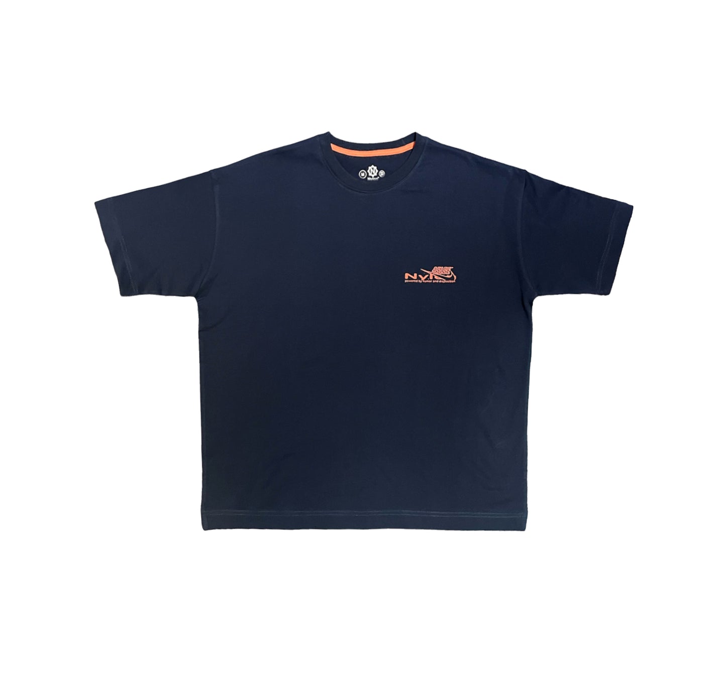 Nylon Athletic Dark-blue T-shirt