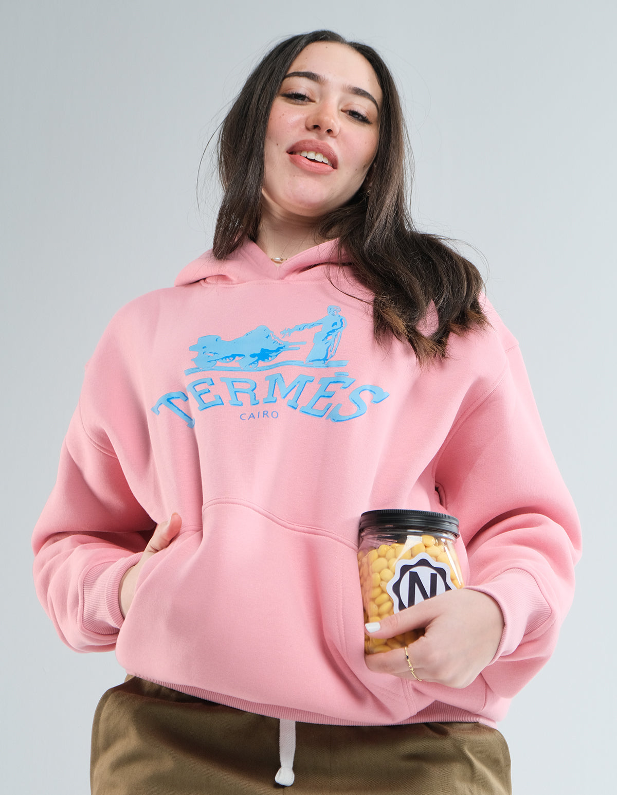 Pink Termes Hoodie